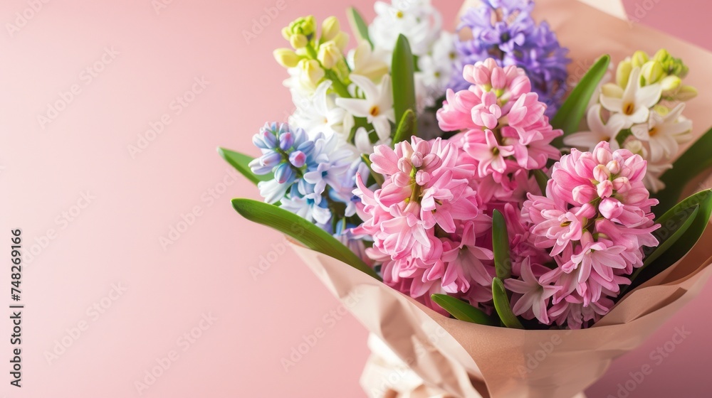 Obraz premium lilac in a bouquet.