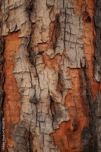 a close up of a tree bark © sam