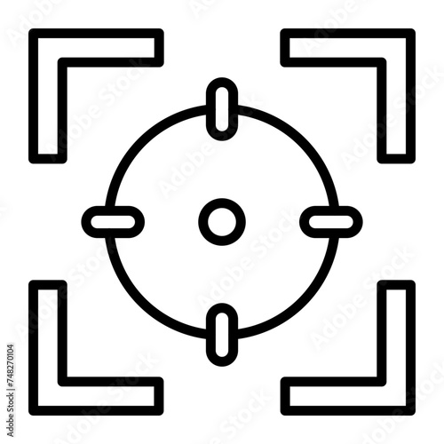 Focus Line Icon