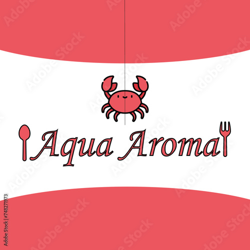 Aqua Aroma Logo Design 