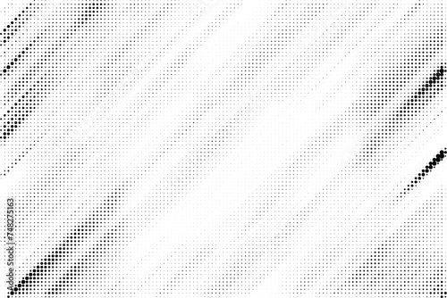 Halftone faded gradient texture. Grunge halftone grit background. White and black sand noise wallpaper. Retro pixilated vector backdrop