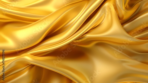 Golden silk background