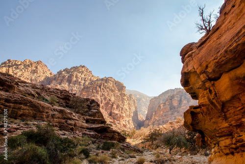 Hiking the wadi at Dana Jordan © Dominic Meijers