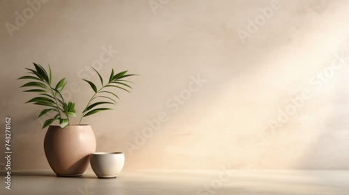 a plant in a vase