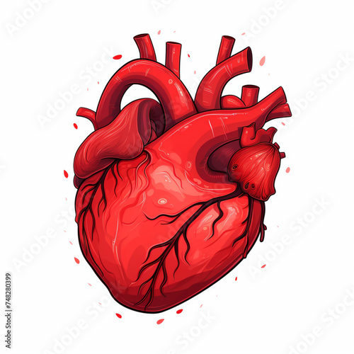 human heart anatomy