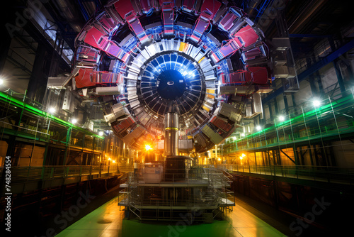 Display of Technological Marvel: A Glimpse into the Complex World of Particle Accelerators