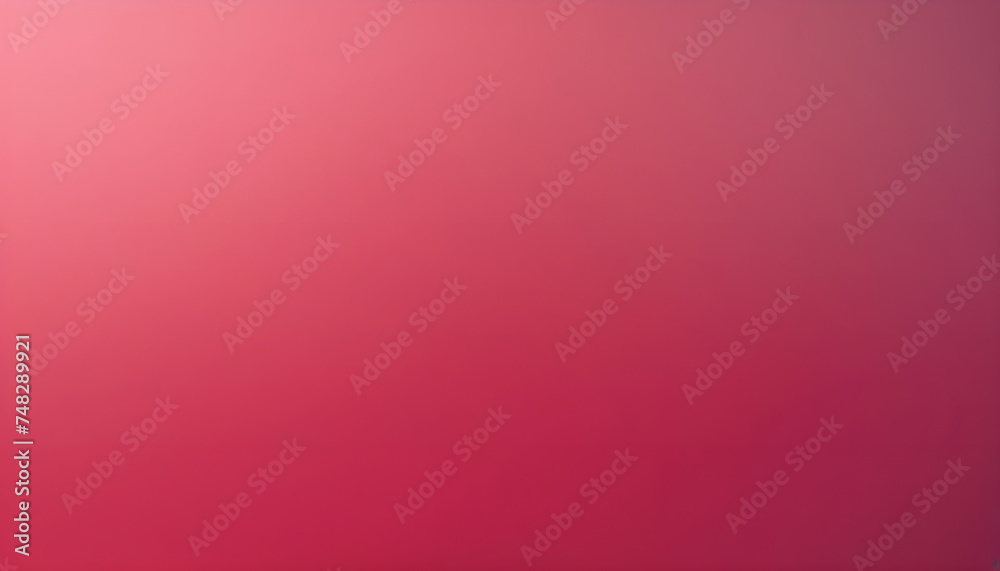 Viva Magenta PANTONE 18-1750 color of the year 2023 simple gradient background texture. Monochrome dynamic crimson carmine red business presentation backdrop, product display, flat lay or banner ad