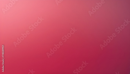 Viva Magenta PANTONE 18-1750 color of the year 2023 simple gradient background texture. Monochrome dynamic crimson carmine red business presentation backdrop, product display, flat lay or banner ad