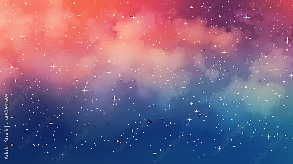 Obraz premium Vibrant glowing grainy gradient background