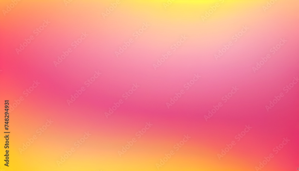 Bright yellow and pink gradient background texture