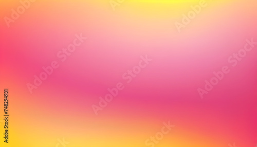 Bright yellow and pink gradient background texture