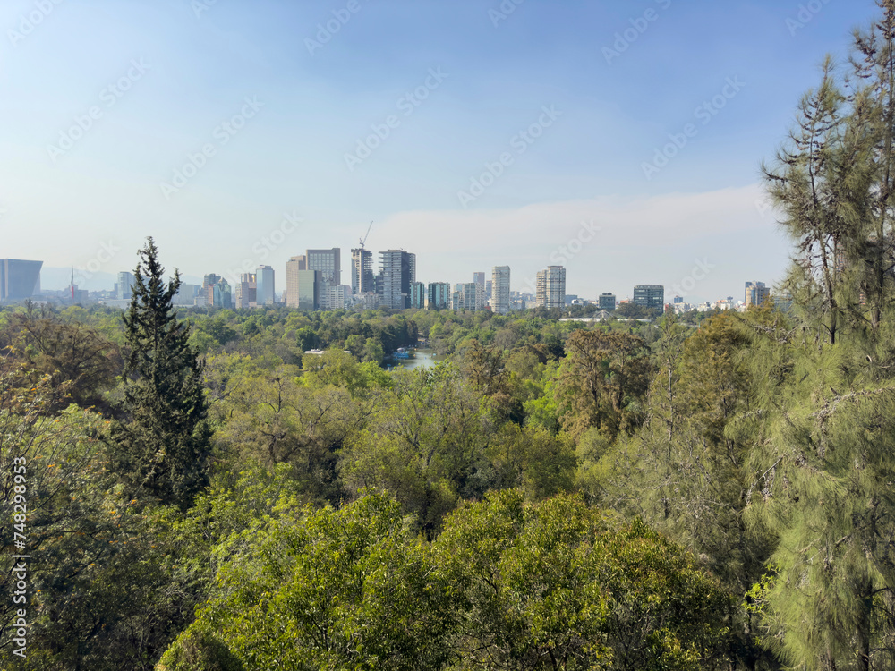 Panoramic day in Mexico City
