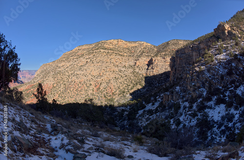 Cliffs of Waldron Canyon at Grand Canyon AZ photo