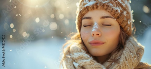 aspiring women make winter a relaxing time