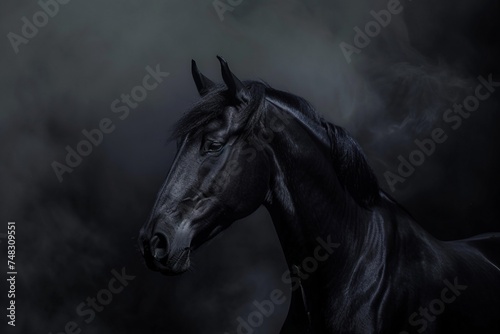 Majestic Elegance: Ethereal Horse Art