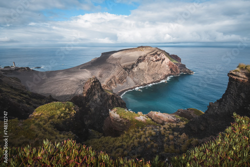 view from the top of a cliff