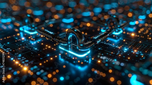 Protecting Digital Boundaries: A Secure Network of Computers Generative AI