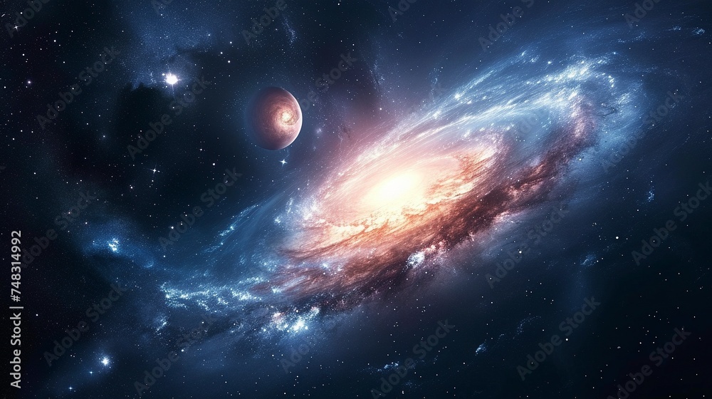 Fototapeta premium Tranquility of the Cosmos