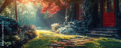 front yard landscape design