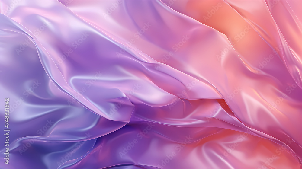 Fototapeta premium Holographic effect foil texture background, abstract textured colorful plastic background