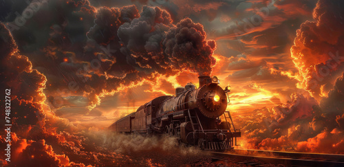 railroad trains steam locomotive steam