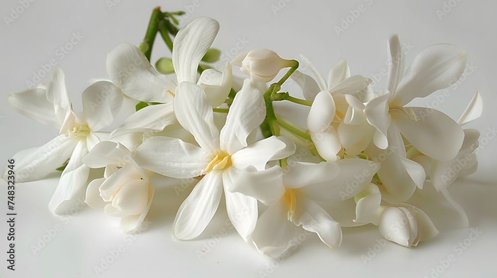 White jasmine flowers are fresh flowers natural White jasmine flowers are fresh flowers natural