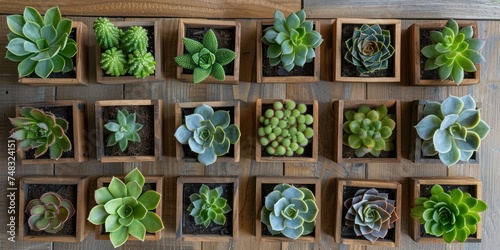 squareformatted succulents for the modern home