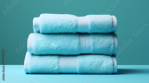 Towel background with space for text  copy space