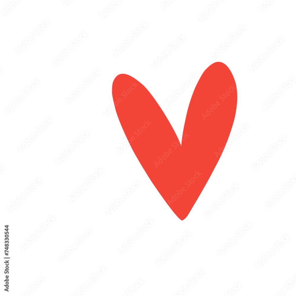 Red heart vector Red heart vector
