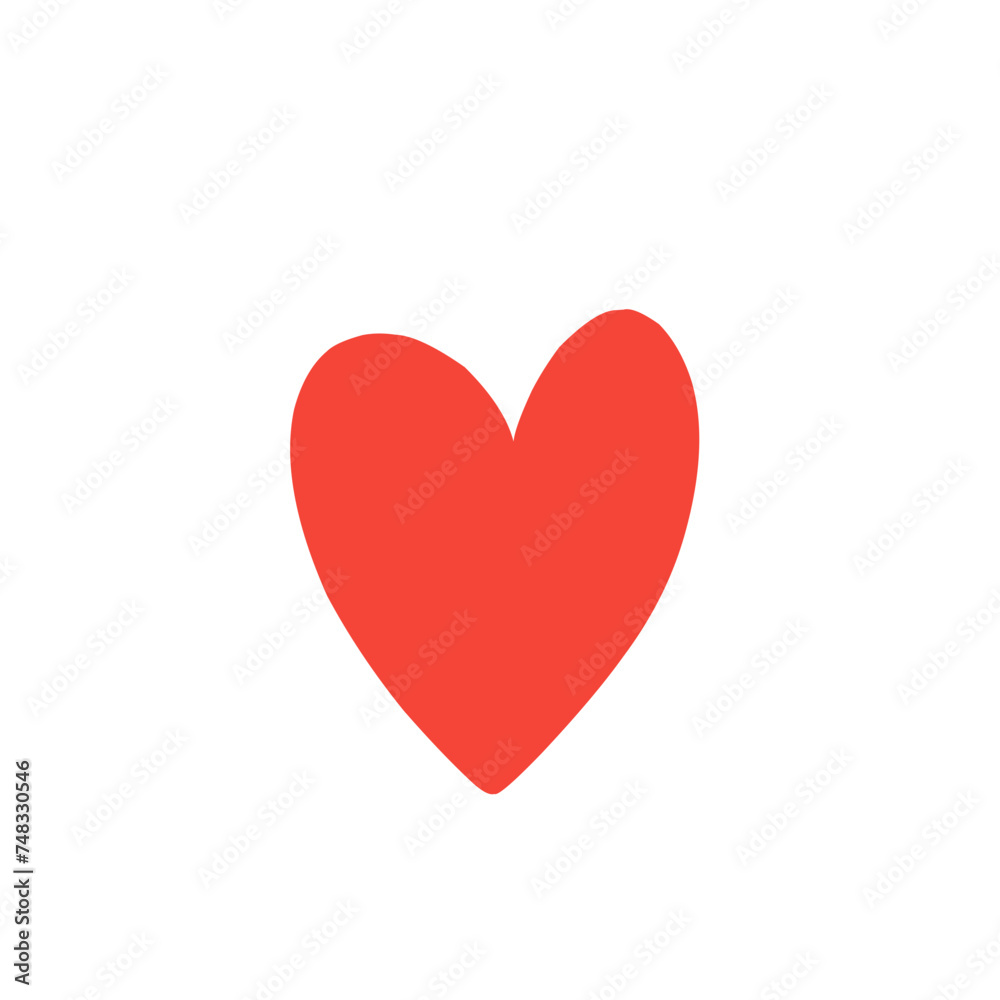 Red heart vector Red heart vector