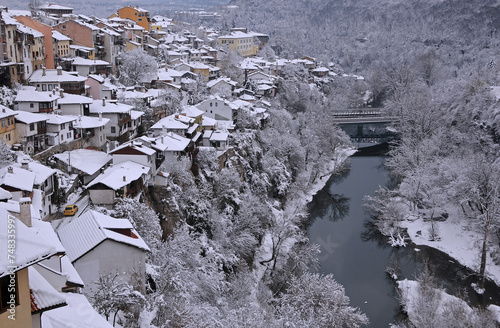 Yantra river in winter