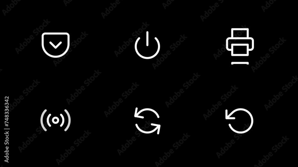 pocket, power, print, reload, refresh animated icon
animated icons with Alpha Channel (transparent)