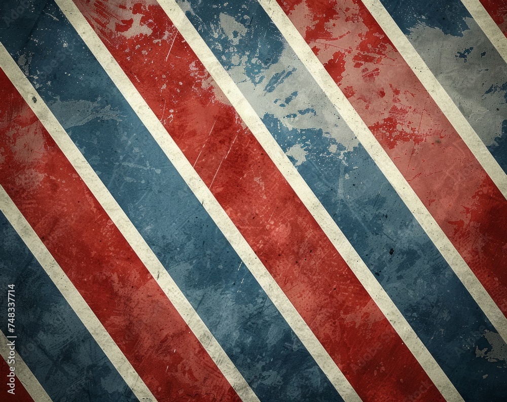 patriotic background with white and blue stripes Generative AI patriotic background with white and blue stripes Generative AI