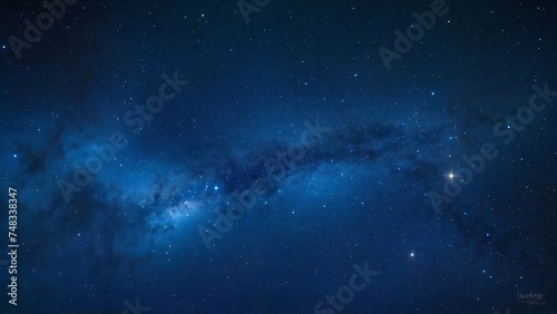 Night sky galaxy background - Universe filled with stars, nebula and galaxy