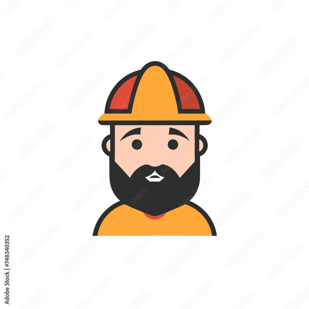 construction worker with helmet man wearing a cask icon vector illustration isolated transparent background logo, cut out or cutout t-shirt print design construction worker with helmet man wearing a cask icon vector illustration isolated transparent background logo, cut out or cutout t-shirt print design