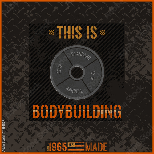Affiche Bodybuilding