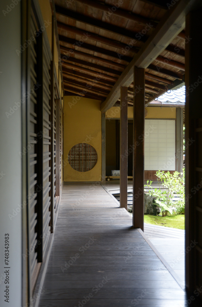 慈光院 回廊 奈良県大和郡山市 慈光院 回廊 奈良県大和郡山市