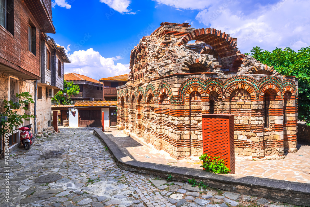 Nesebar, Bulgaria - Old town Mesembria, Church of Archangels