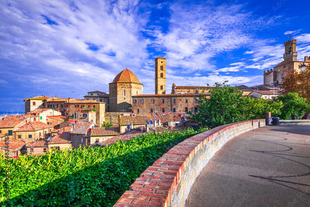 Volterra, Tuscany. Charming hilltop city in Toscana region of Italy.