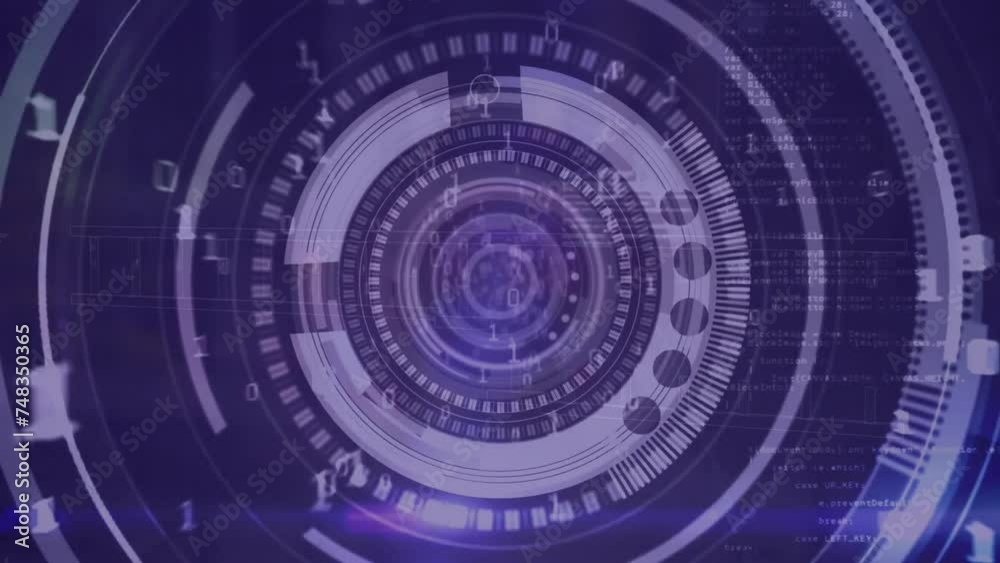 Animation of scope scanning over binary coding Animation of scope scanning over binary coding