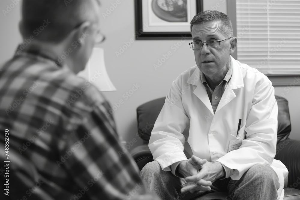 Doctor's appointment: patient interaction in clinic