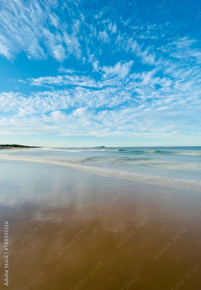 Low tide, Sunshine Coast, Queensland, Australia