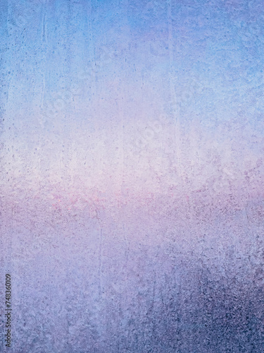 Ice abstract winter pink purple background