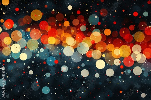 Abstract Background Ai Generative