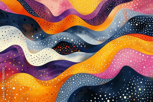 Abstract Background Ai Generative