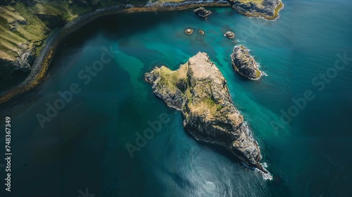 Majestic Aerial View of a Stunning Fjord © ME_Photography