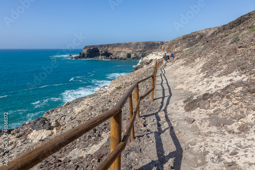 Weg zu den Höhlen von Ajuy, Fuerteventura photo