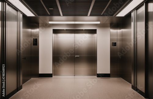 corridor in the airport