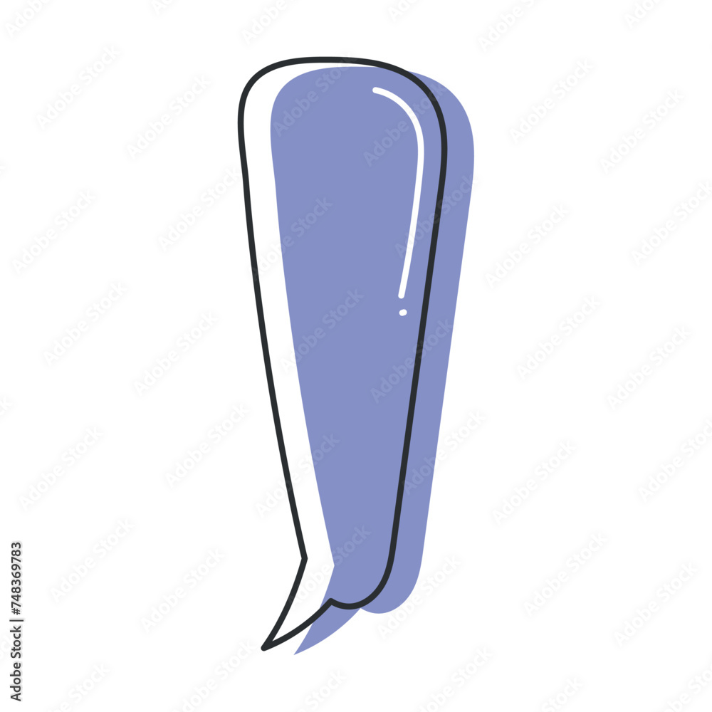 Comic bubble chat sketch icon Hand Draw Vector illustration Comic bubble chat sketch icon Hand Draw Vector illustration