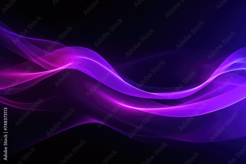 Abstract flowing neon wave purple background Abstract flowing neon wave purple background